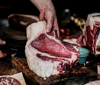 fatty cuts of red meat