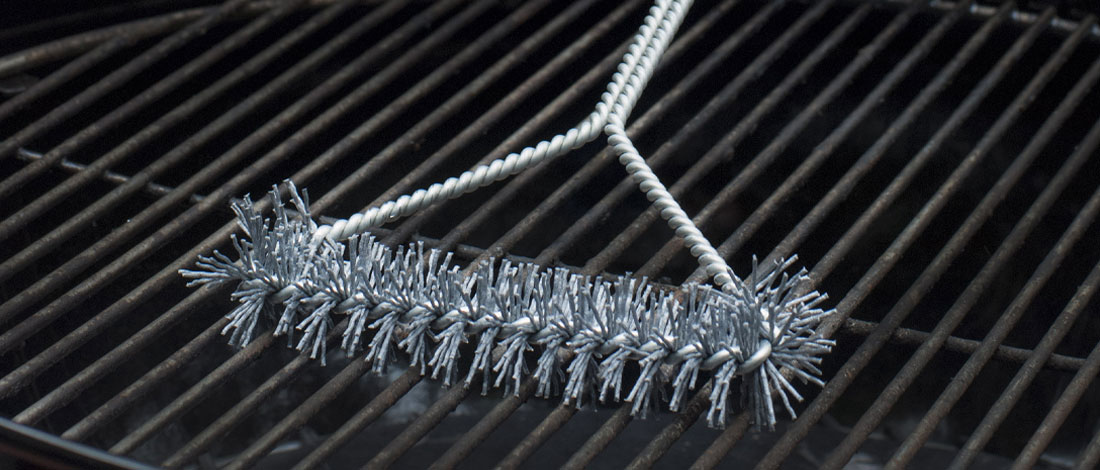 Grill Brush Cleaning
