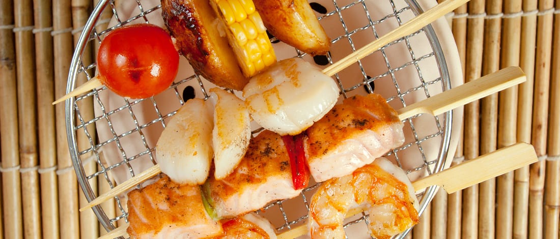 Small DIY yakitori grill