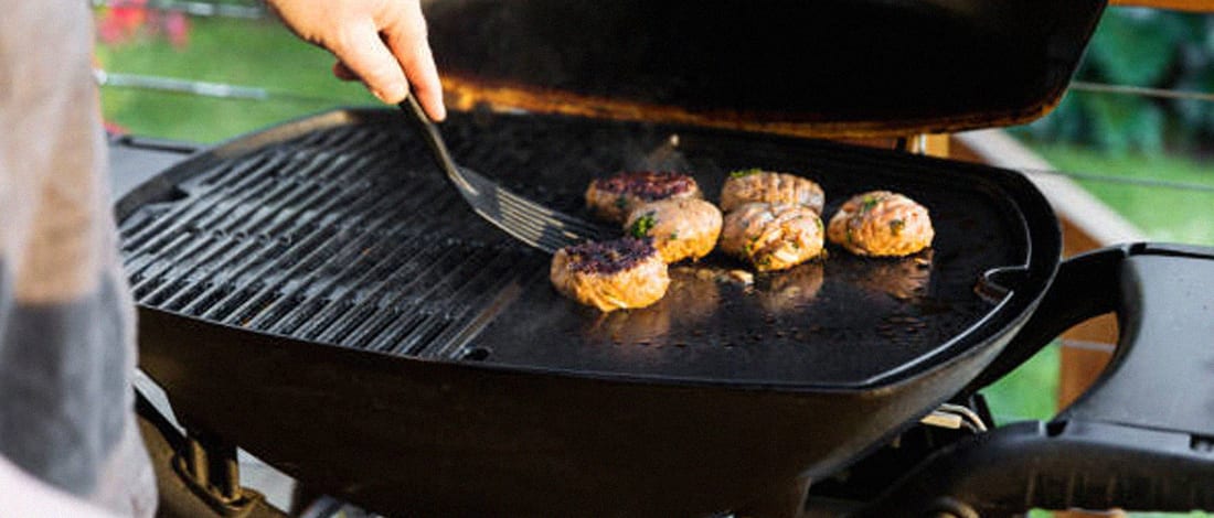 A grill and griddle combo