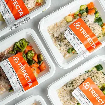 Boxes of ready to eat foods