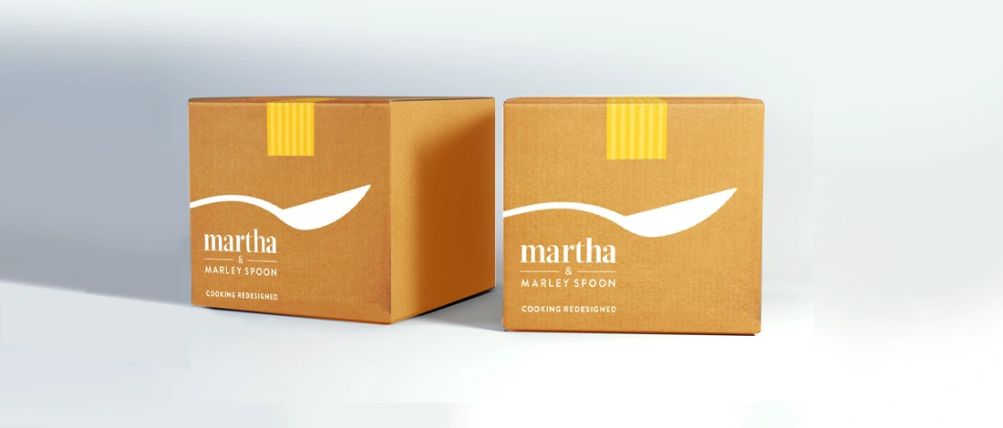 Marley and Spoon delivery box product