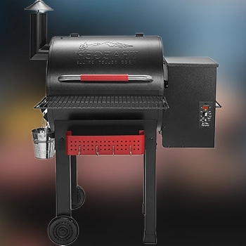 Traeger Grill TFB38TCA Renegade Elite Wood Pellet Grill in white background