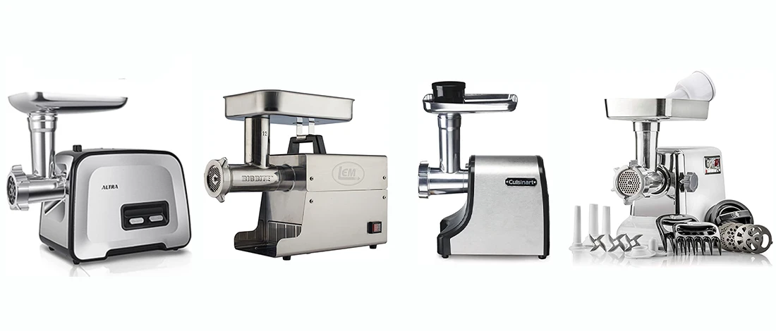 A line up of best meat grinders