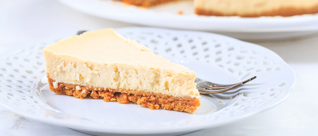 A close up image of carnivore cheesecake on a plate