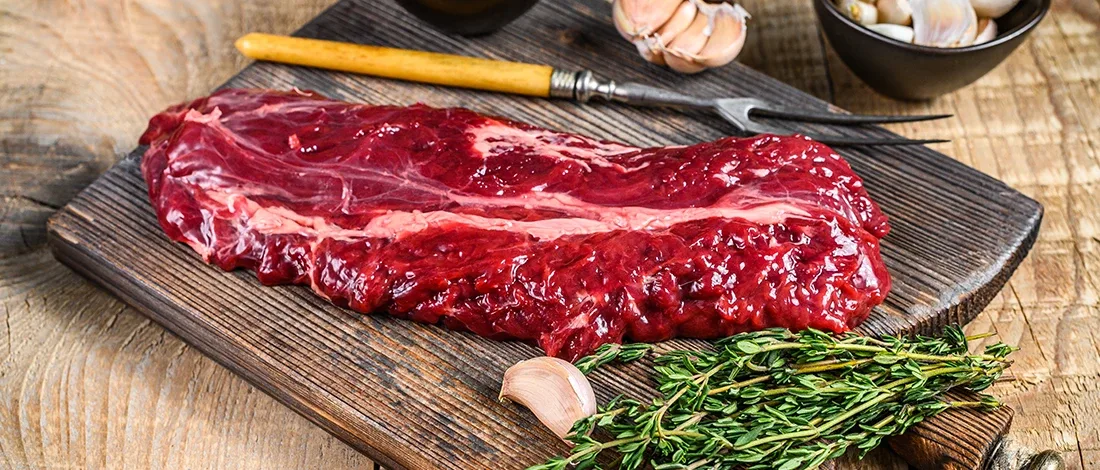 An image of raw kosher meat