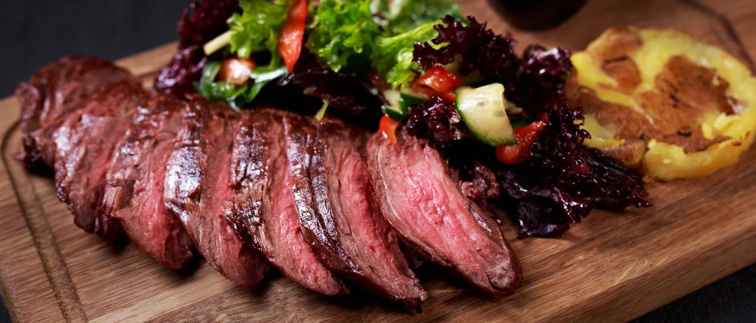A delicious Korean Skirt Steak