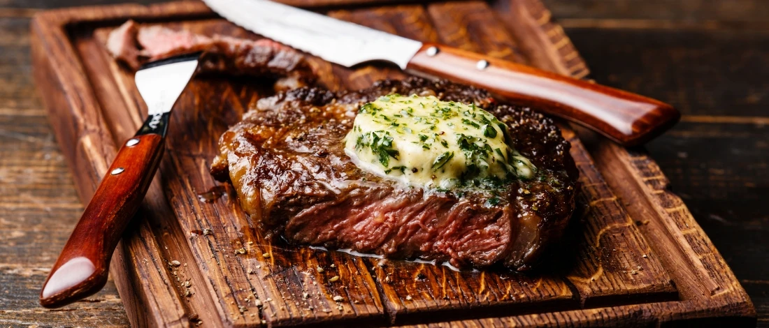 A mouthwatering Cajun steak butter